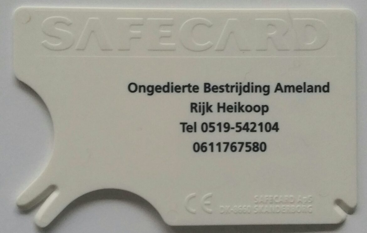 tekenkaart