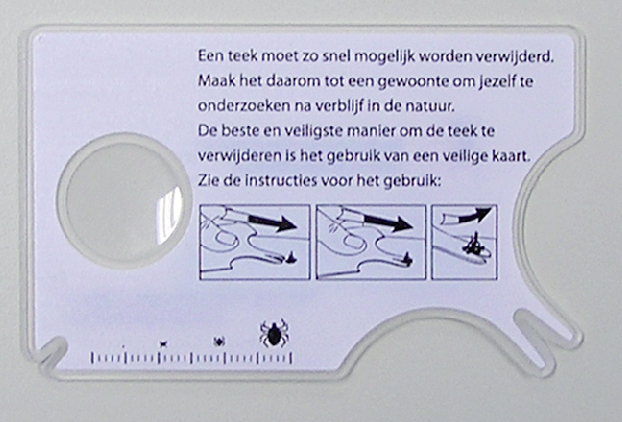 transparant tekenkaart achterzijde demo