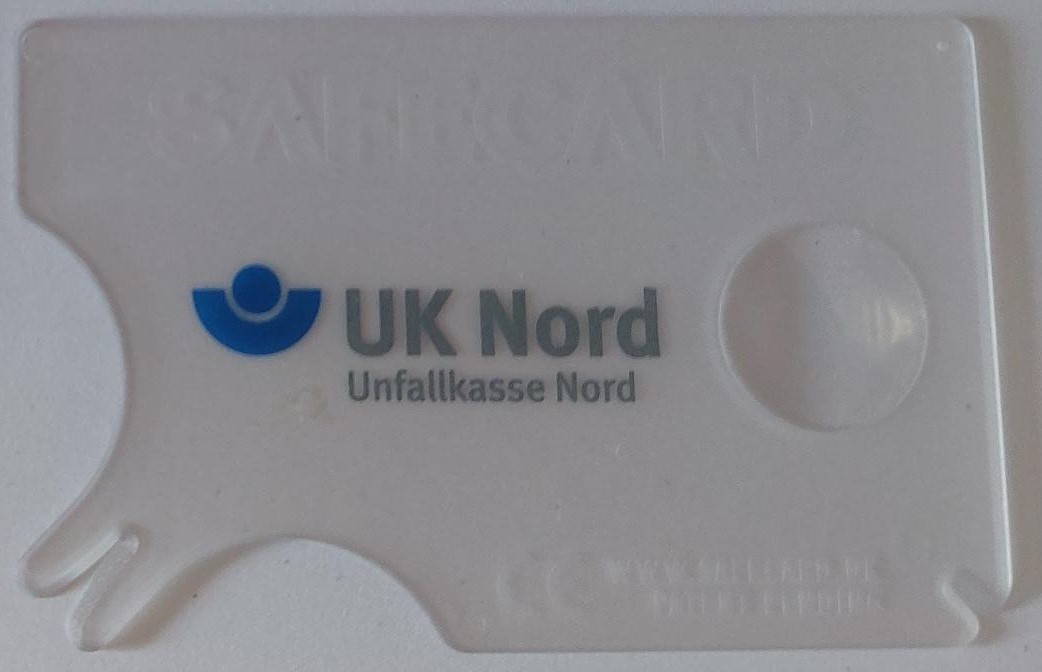 tekenkaart bedrukt 2 kleuren reklametekst